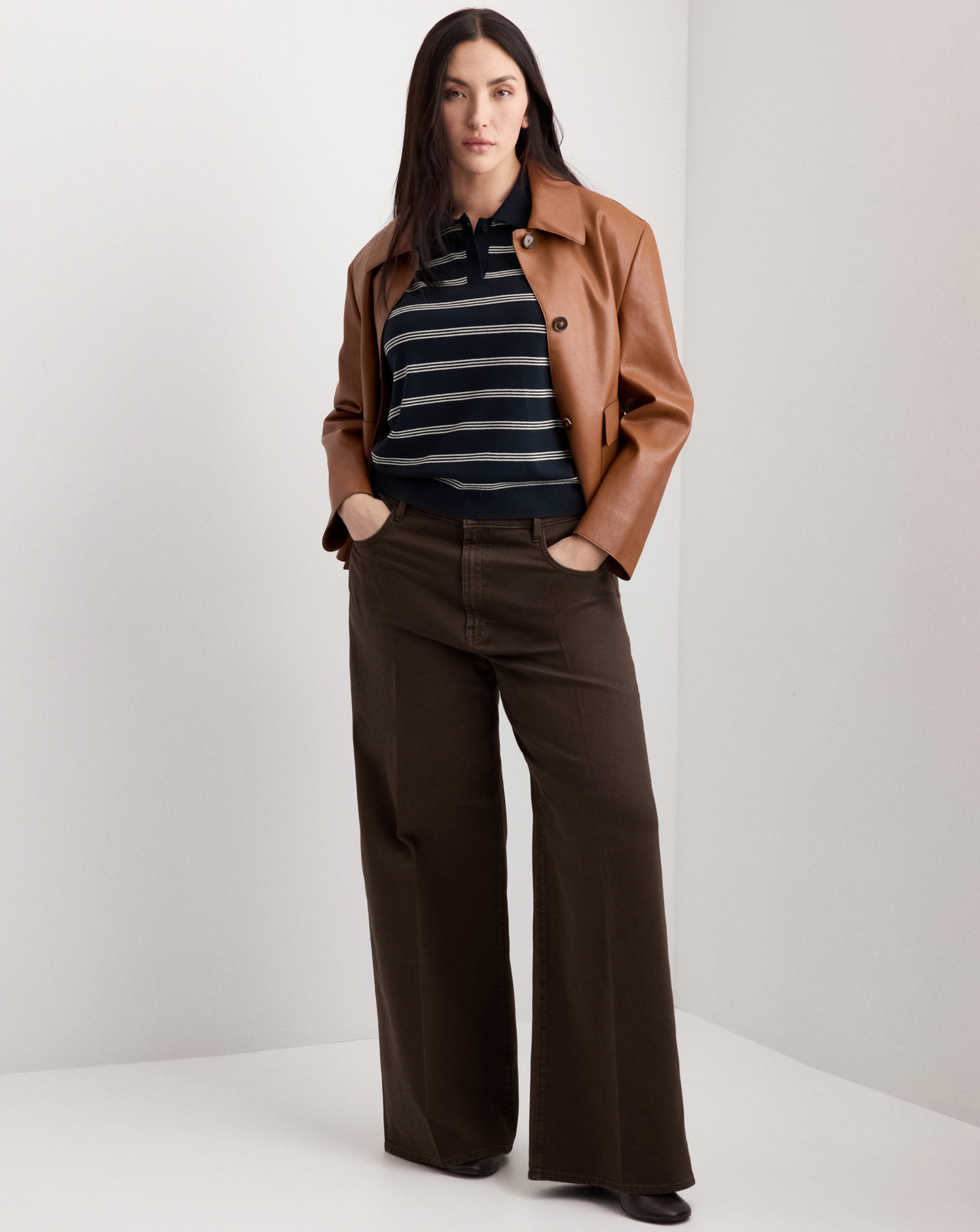 New In - Mango Wide Leg Jean