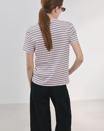 Mango Short Sleeved Cotton T-Shirt