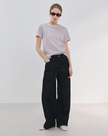 Mango Short Sleeved Cotton T-Shirt