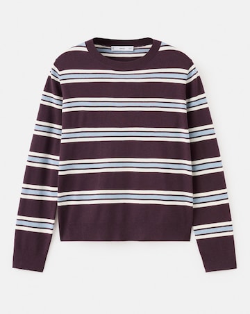 Mango Striped Knit Sweater