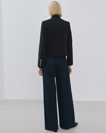 Mango Jacket With Gold Button