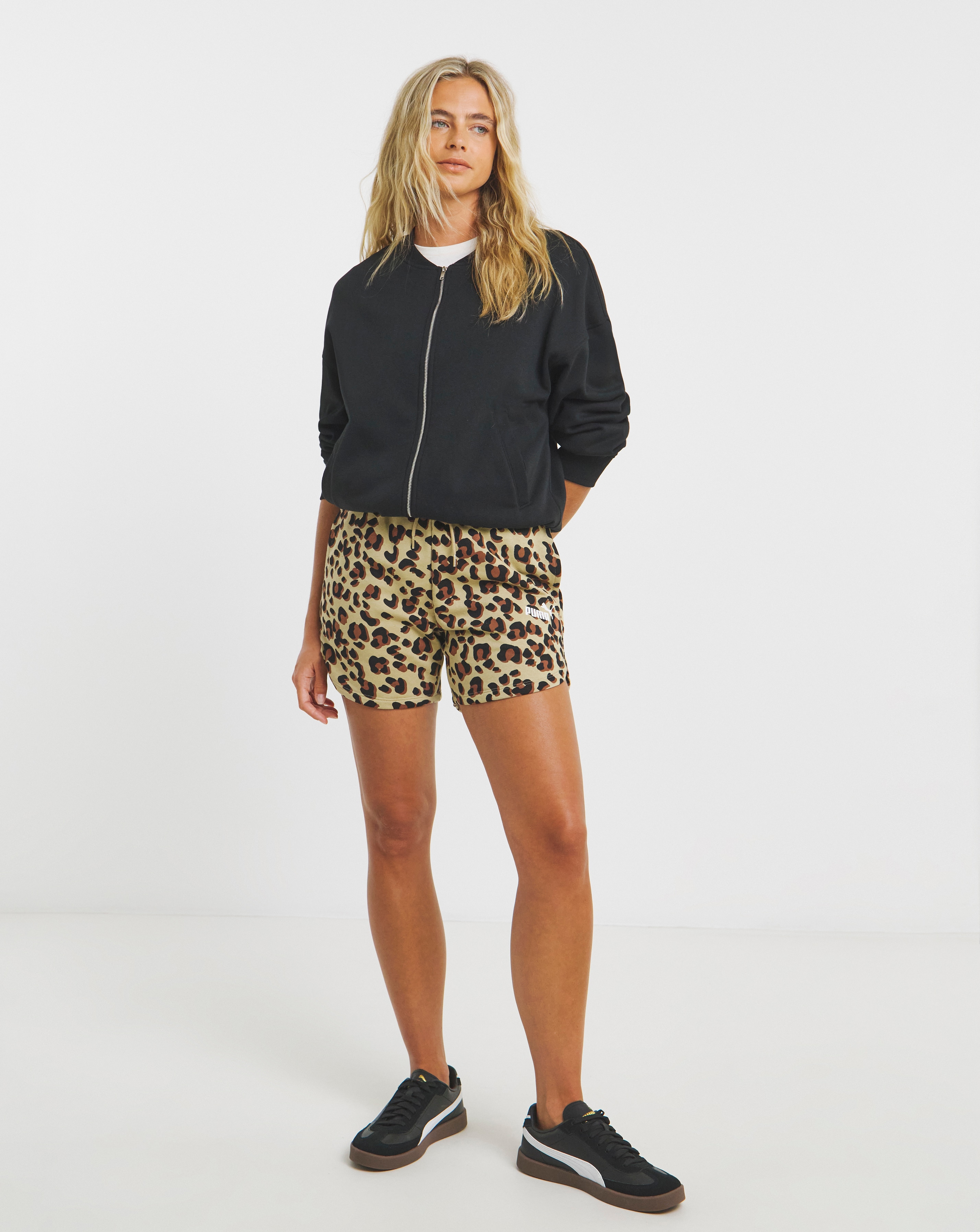 PUMA Essential Animal Print Shorts