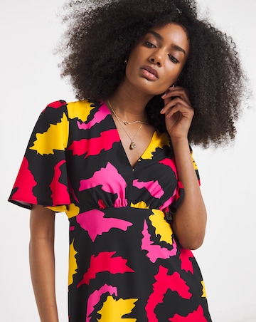 Twisted Wunder Maxi Satin Dress