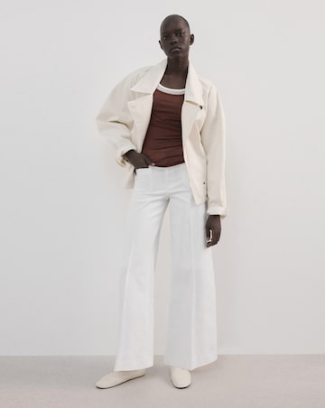 Mango Jessie Wide Leg Jeans With Pockets