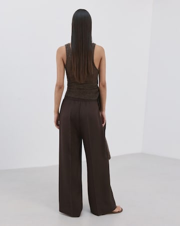 Mango High-Waisted Lyocell Trousers