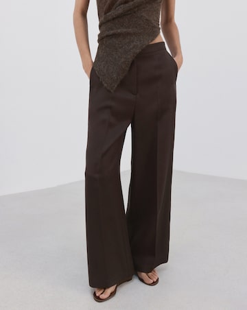 Mango High-Waisted Lyocell Trousers