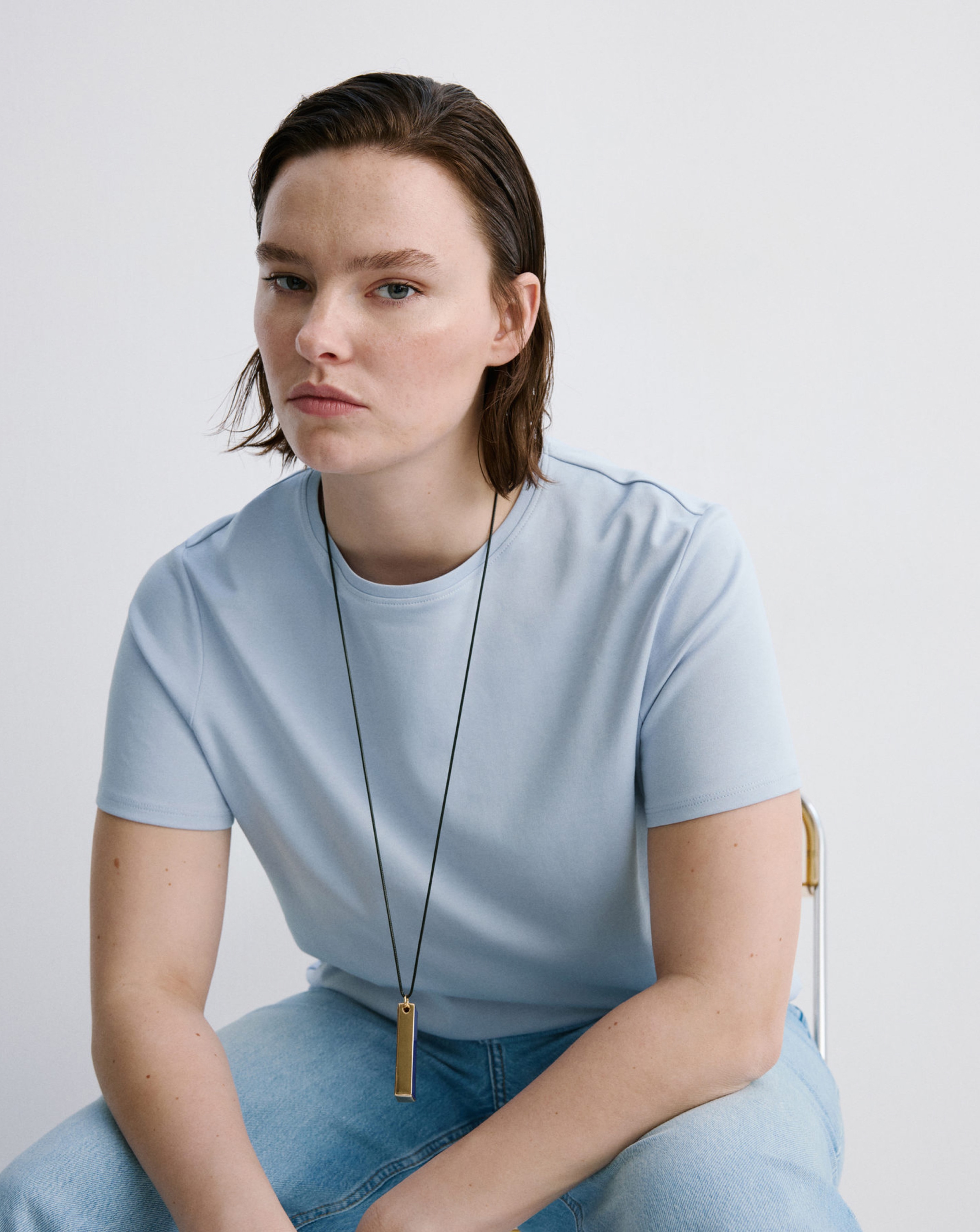 Mango Short- Sleeve Cotton T-Shirt