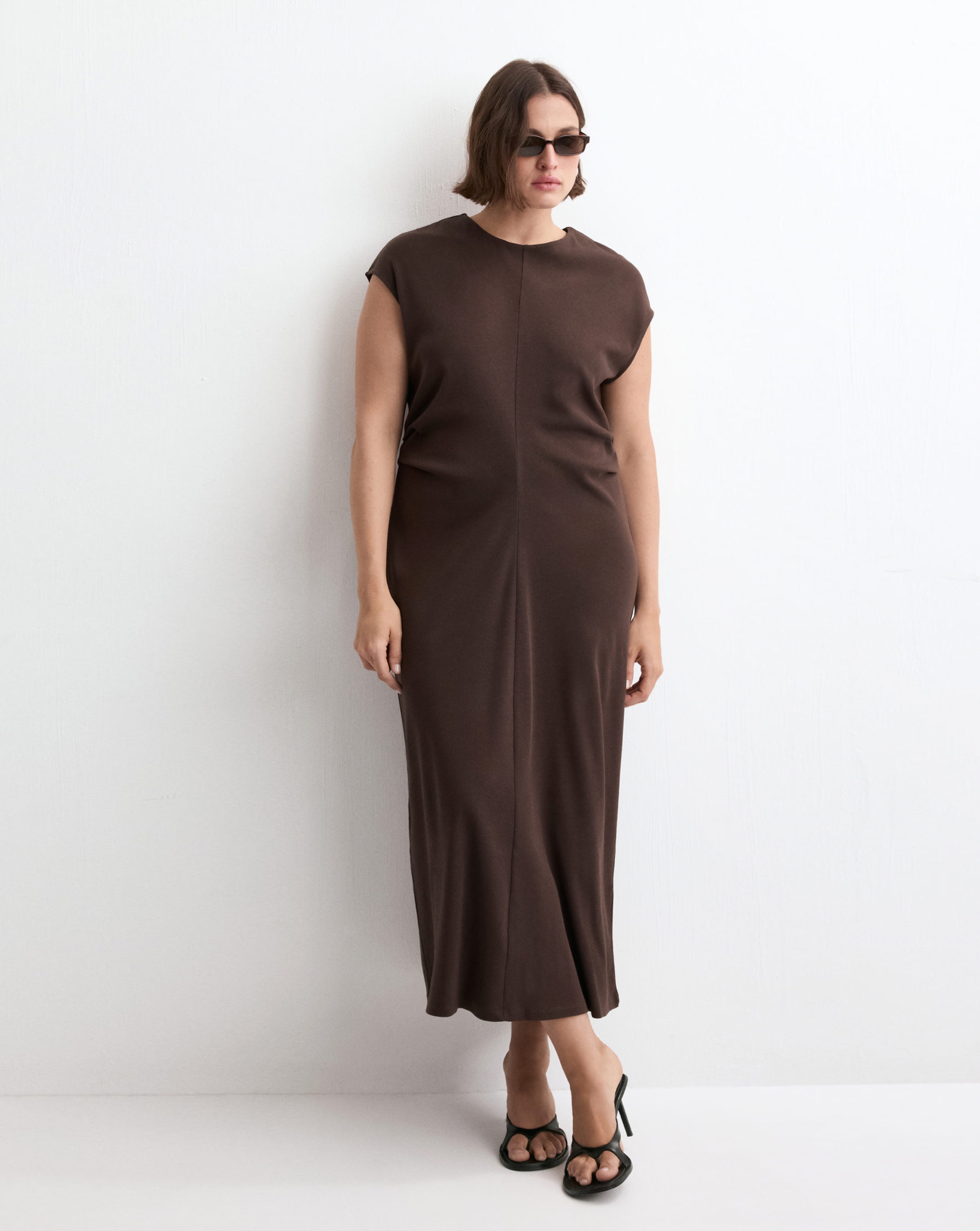 Mango Mini Dress With Draped Detail