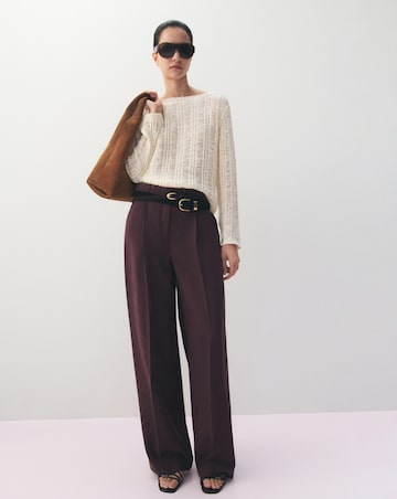 Mango Veronica Low-Rise Lyocell Trousers