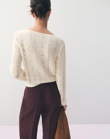 Mango Veronica Low-Rise Lyocell Trousers