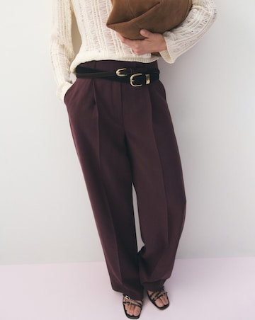 Mango Veronica Low-Rise Lyocell Trousers