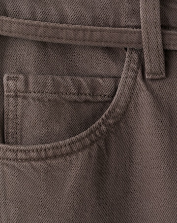 Mango Rachel Wide-Leg Jeans With Drawstring