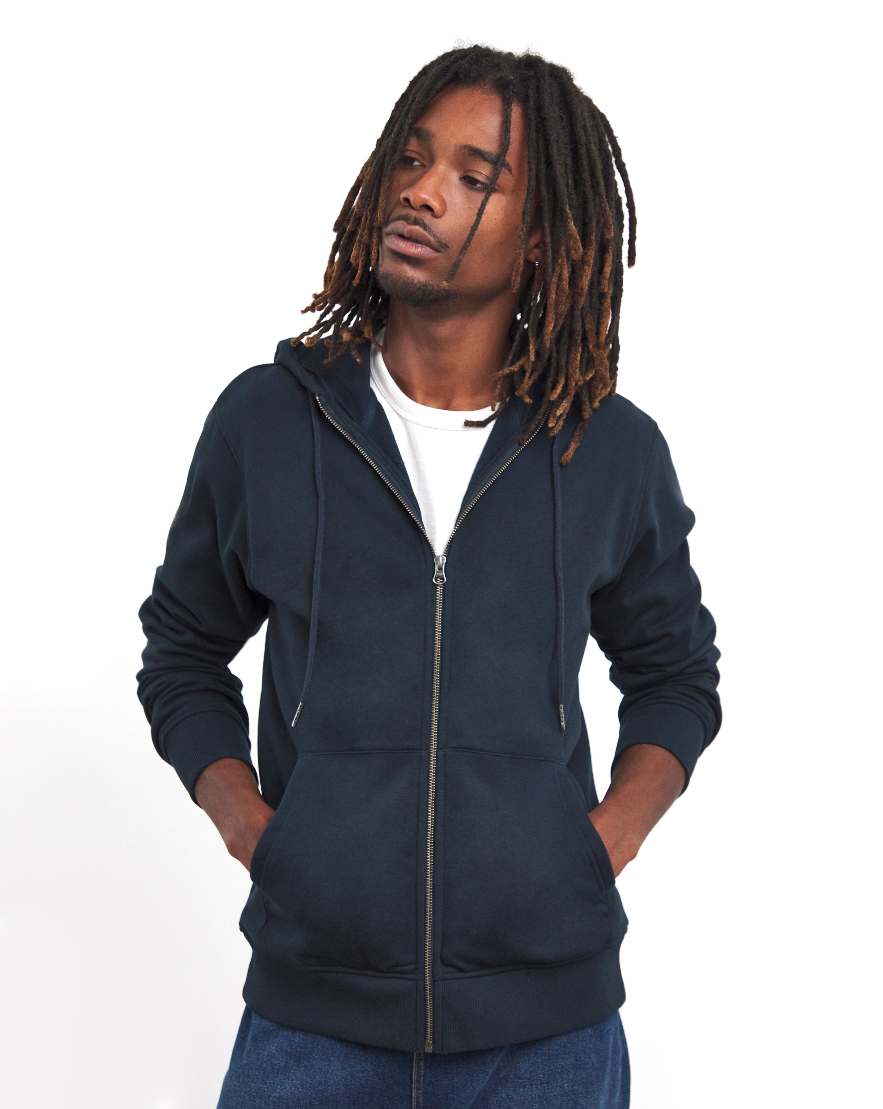 Full Zip Hoodie Long