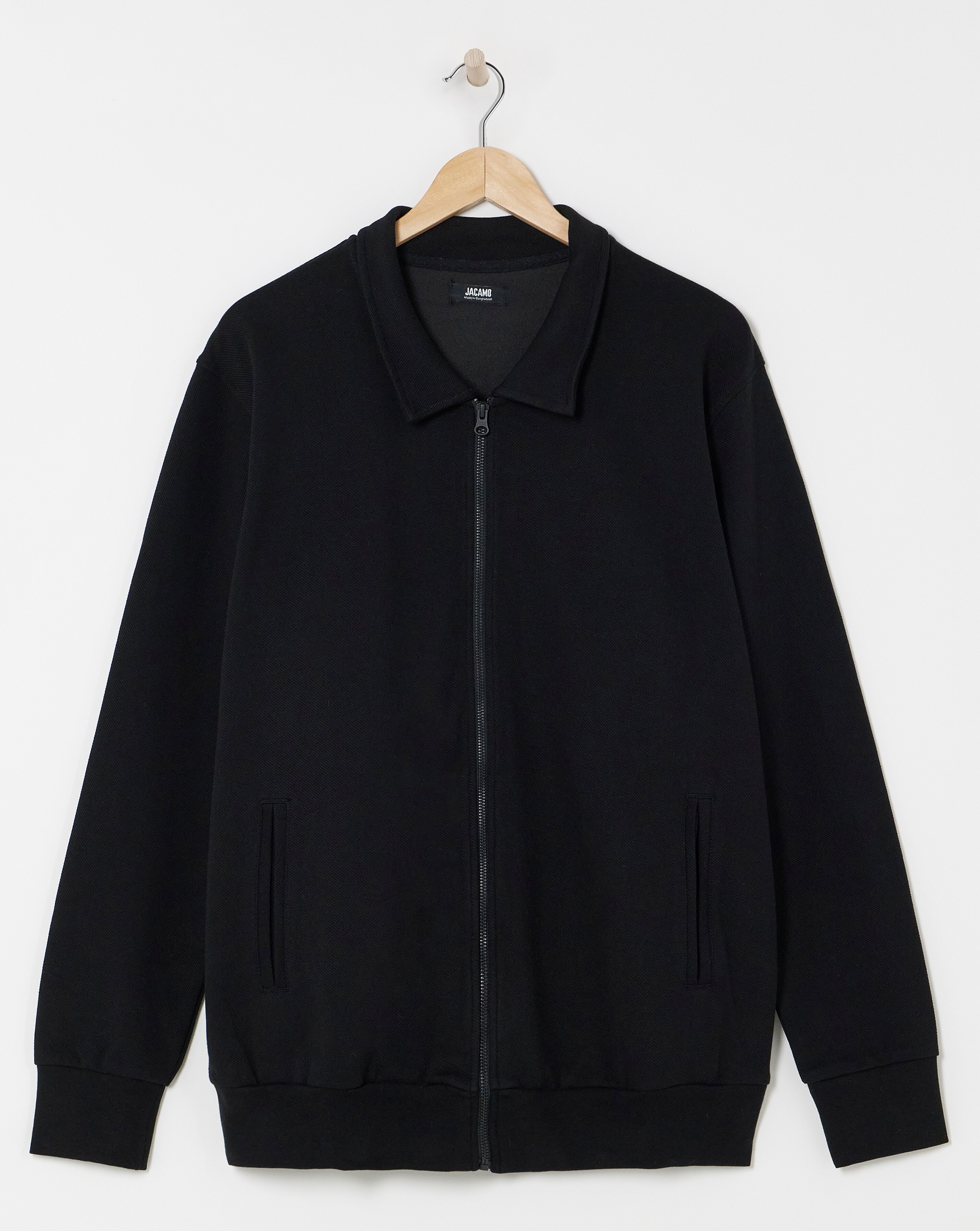 Twill Zip Harrington Jacket Reg