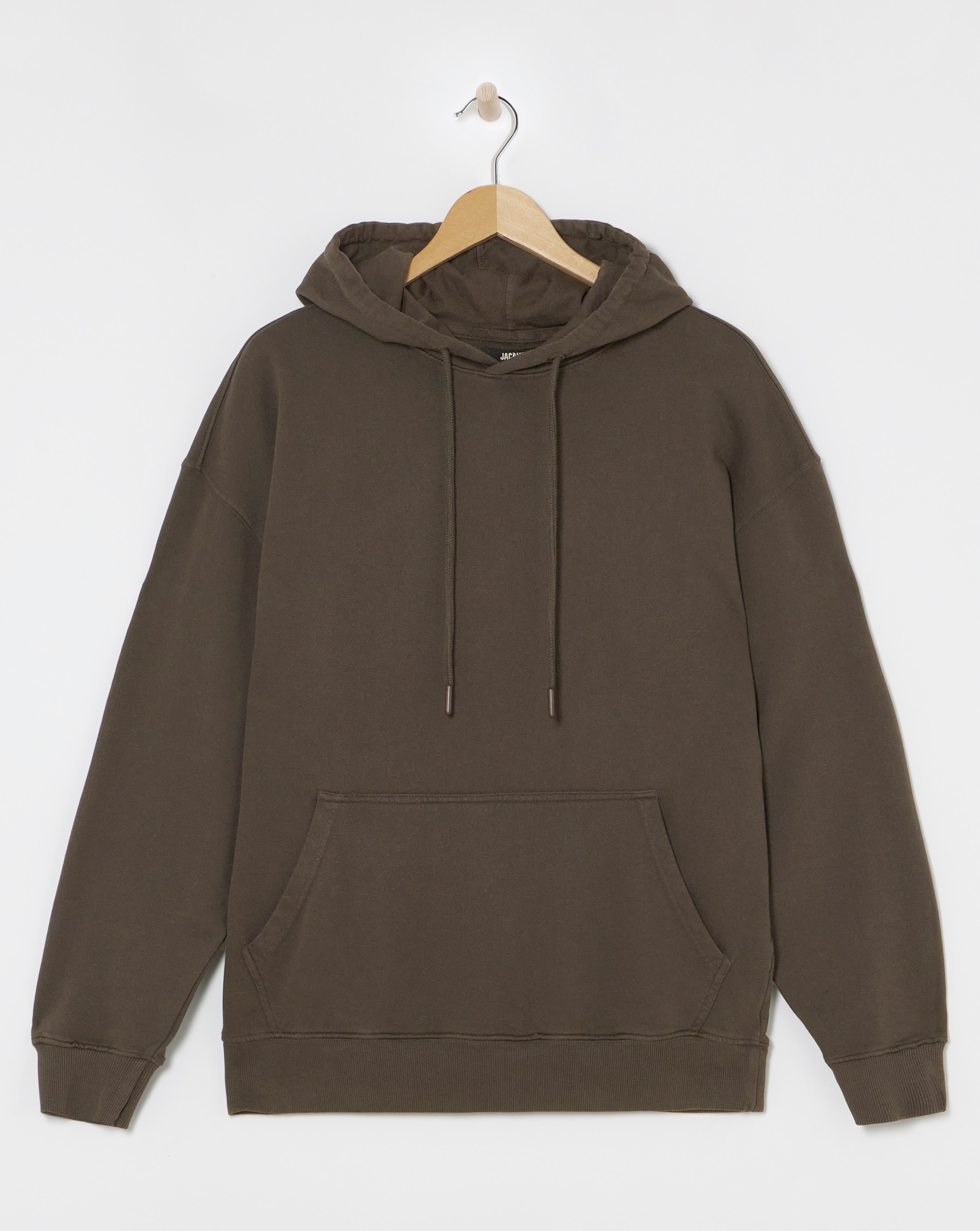 Garment Dyed Relax Fit Overhead Hoodie