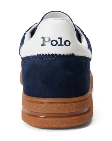 Polo Ralph Lauren Bedford Suede Trainer - Navy