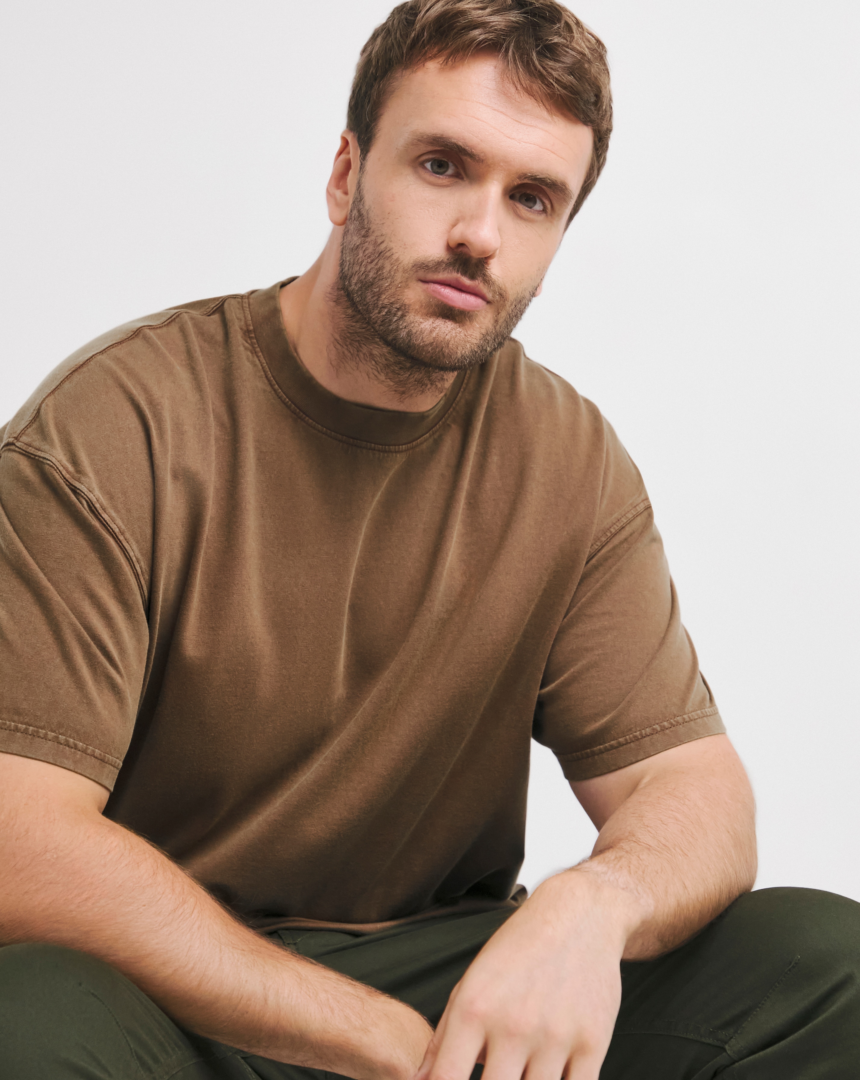 Relaxed Fit Acid Wash T-Shirt