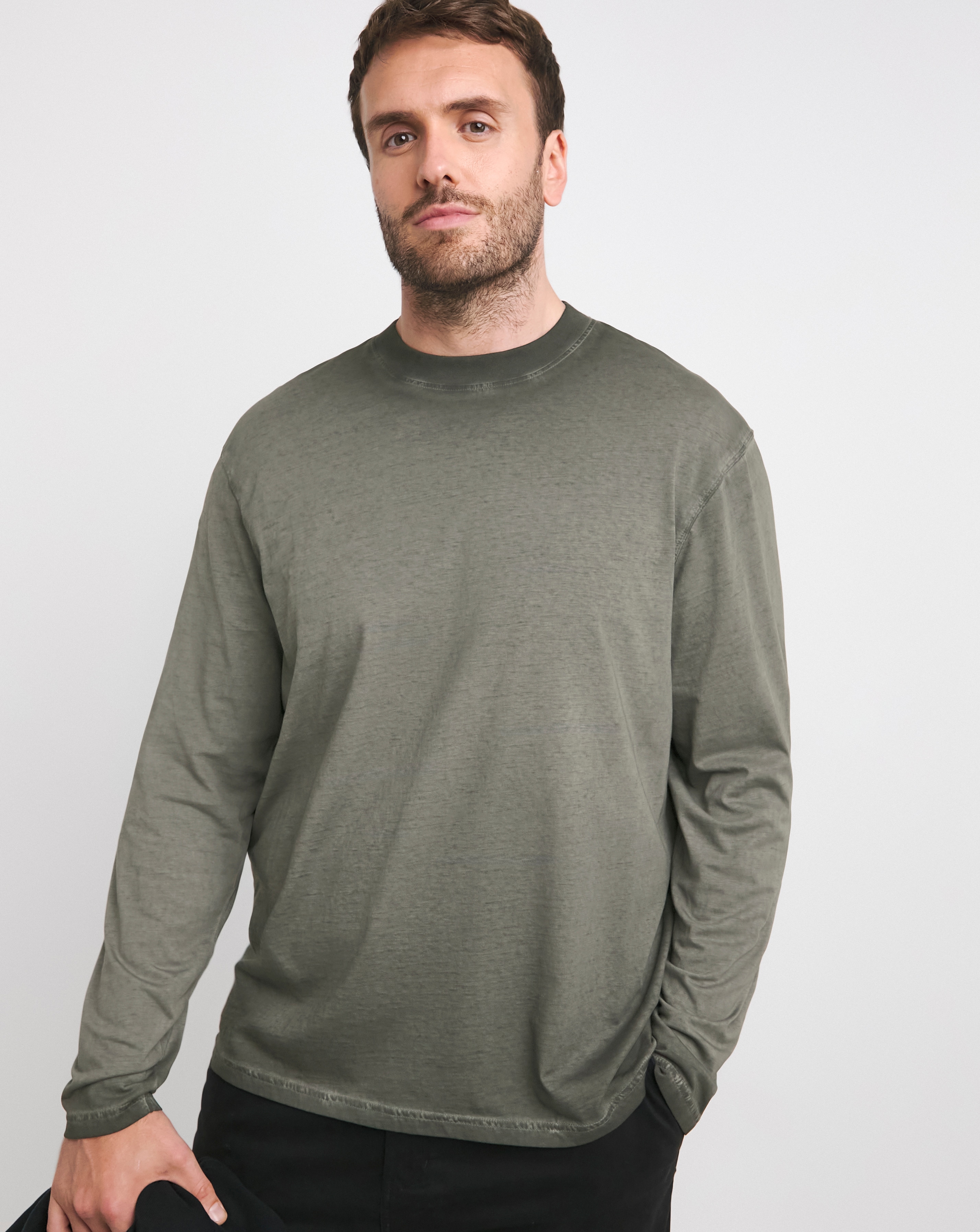 Washed Long Sleeve T-Shirt