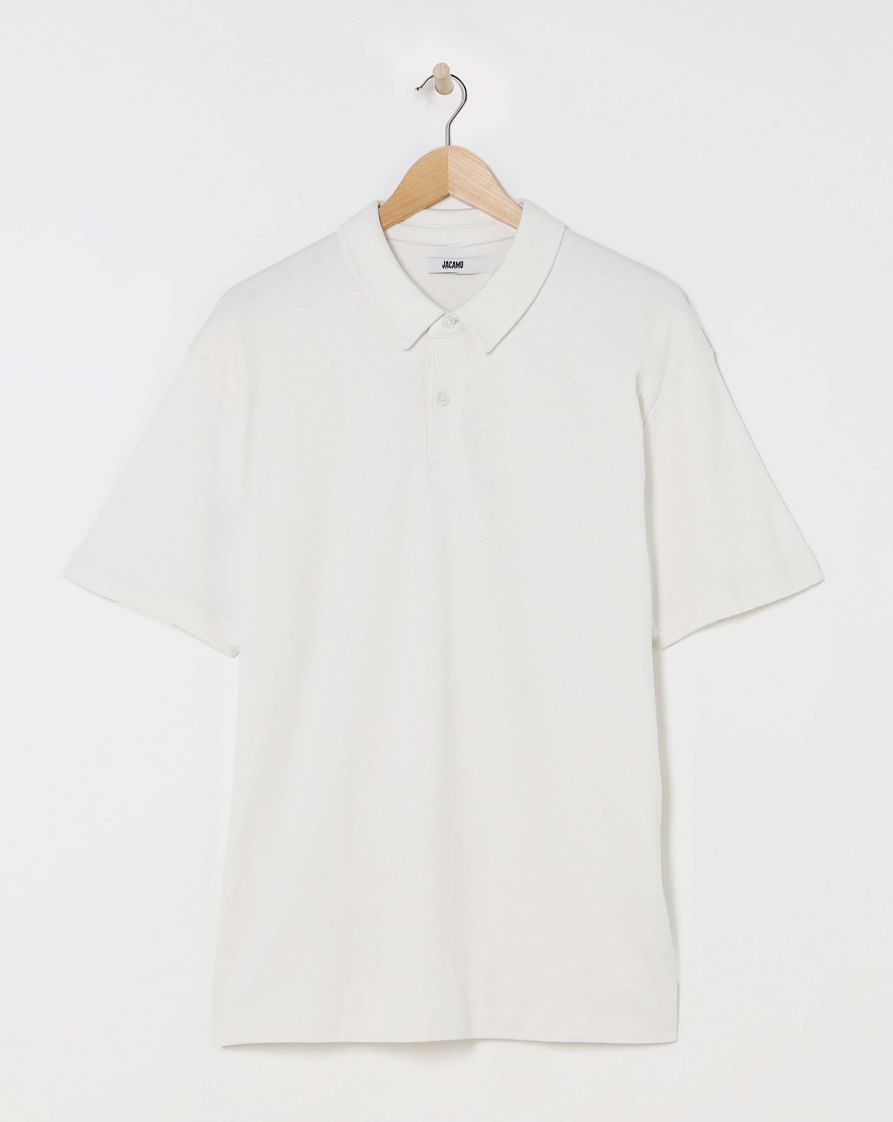 Interlock Polo Reg- White