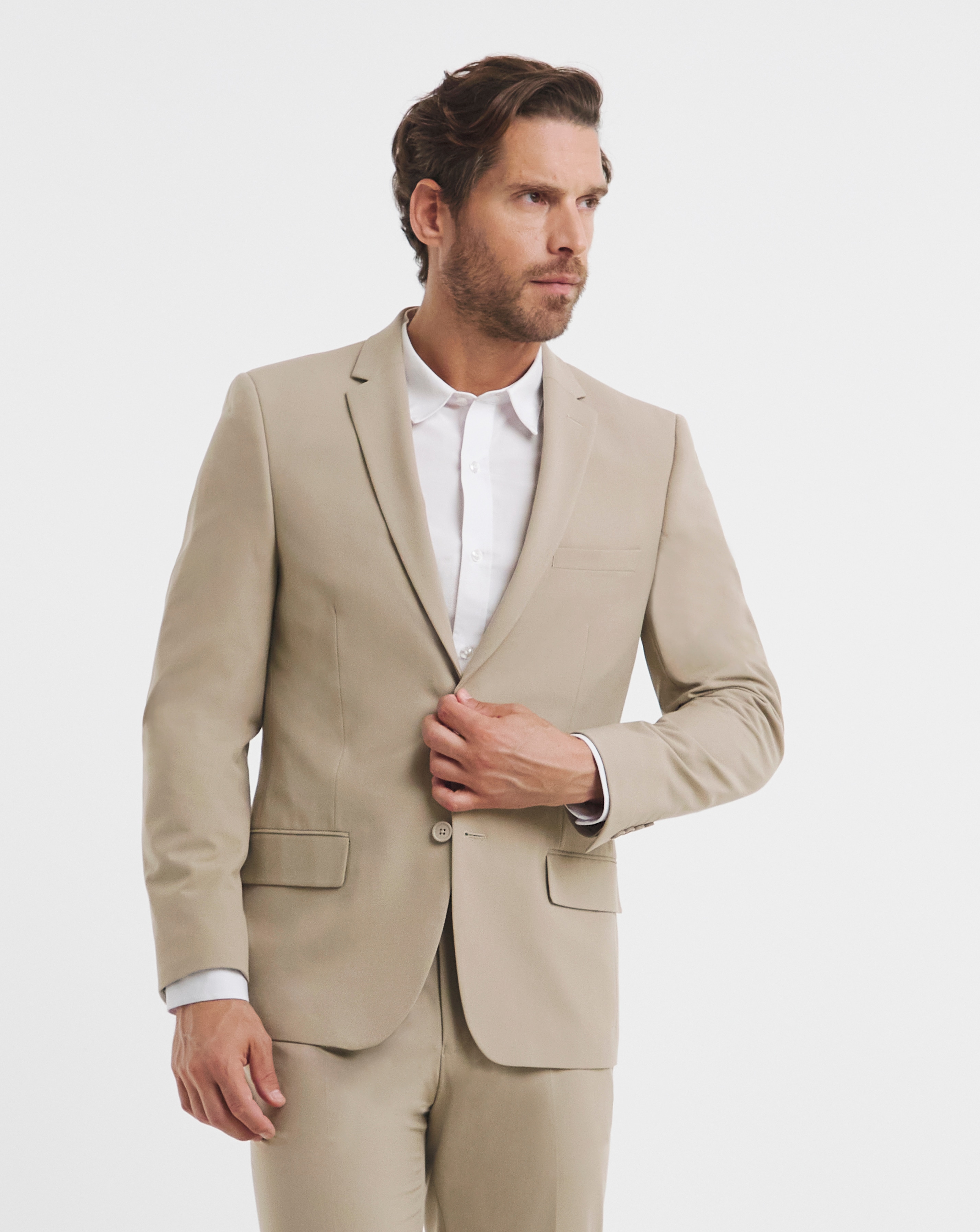 Regular Tailored Fit Suit Jacket
