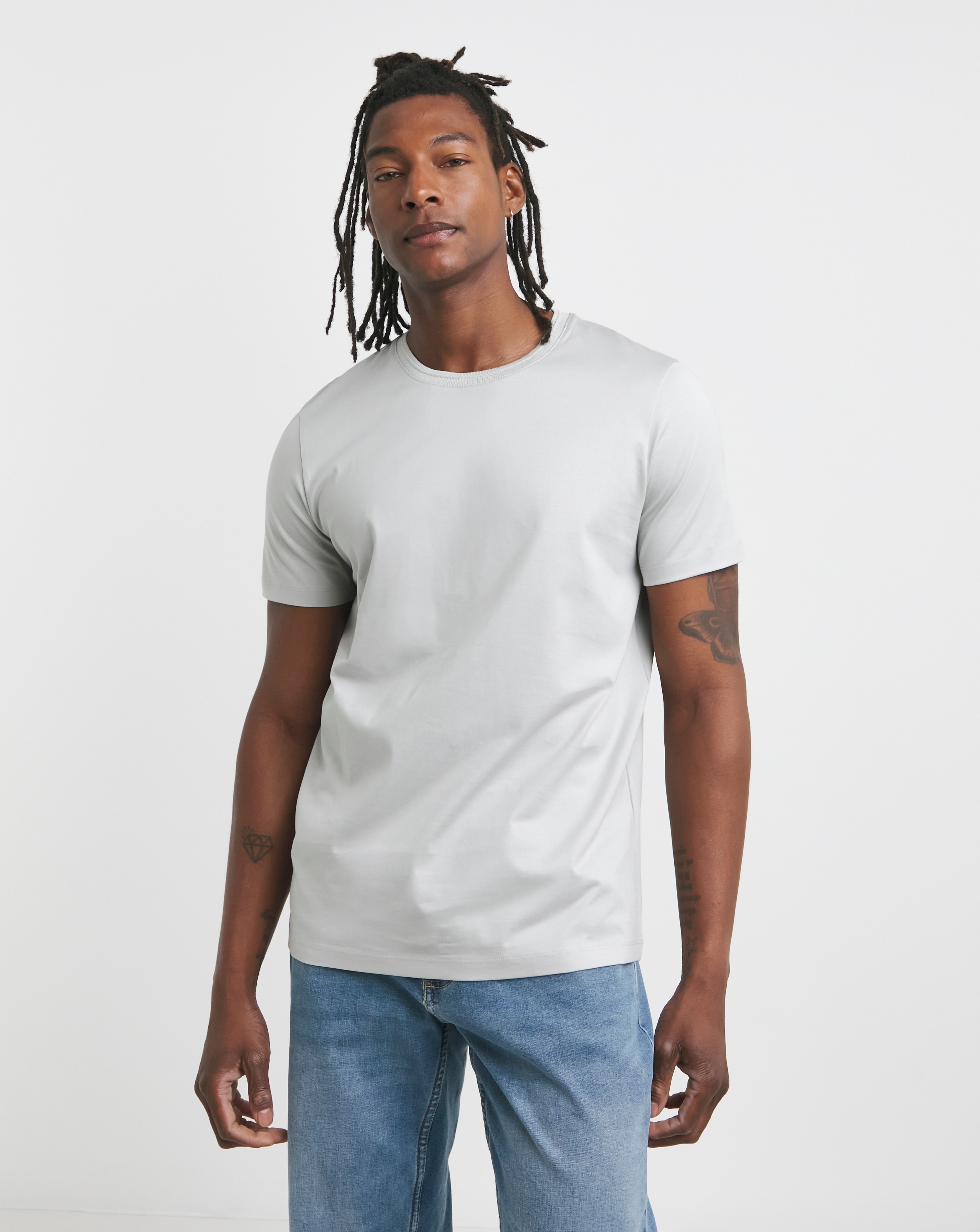 Premium Mercerised T-Shirt Long