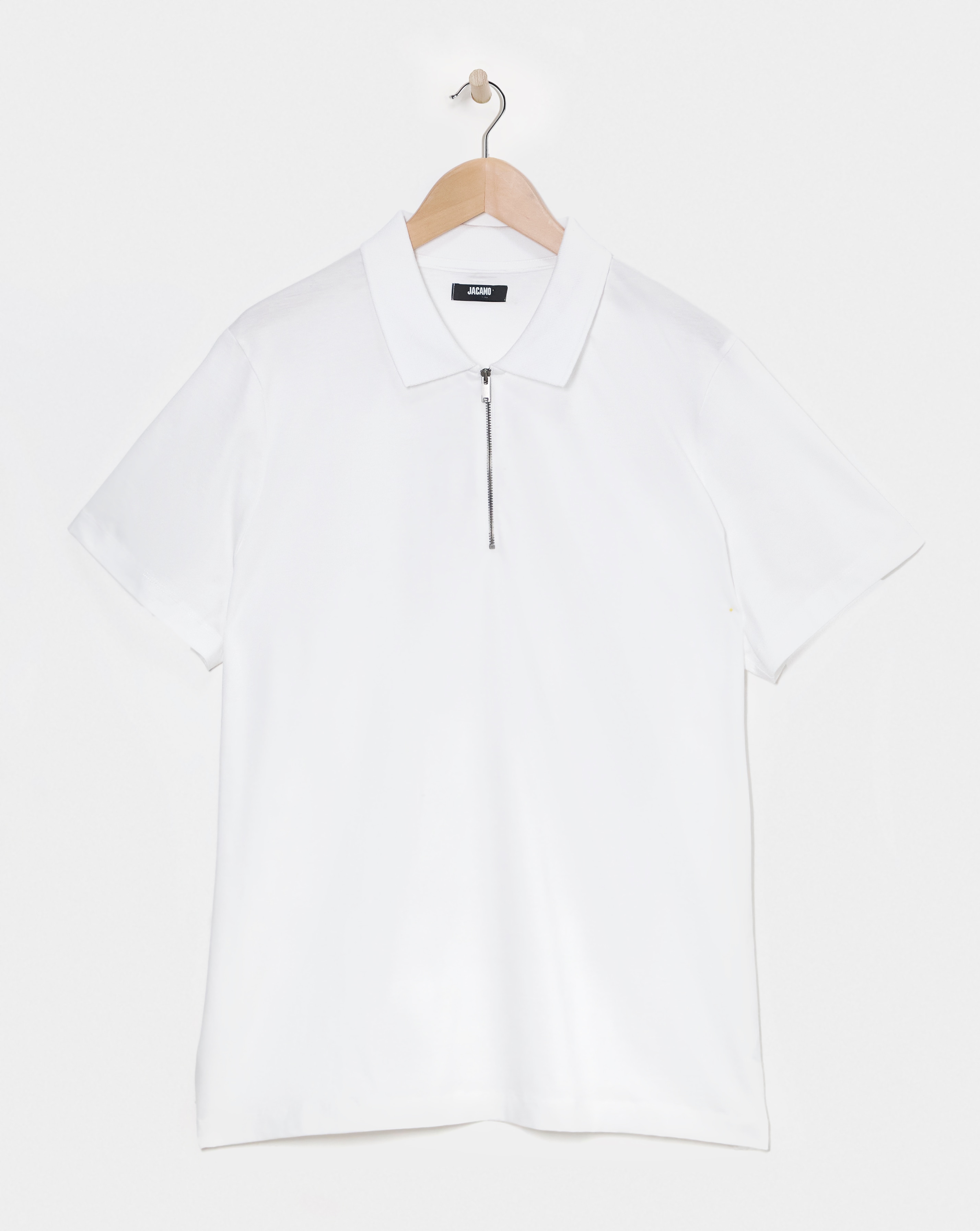Supima Zip Neck Polo