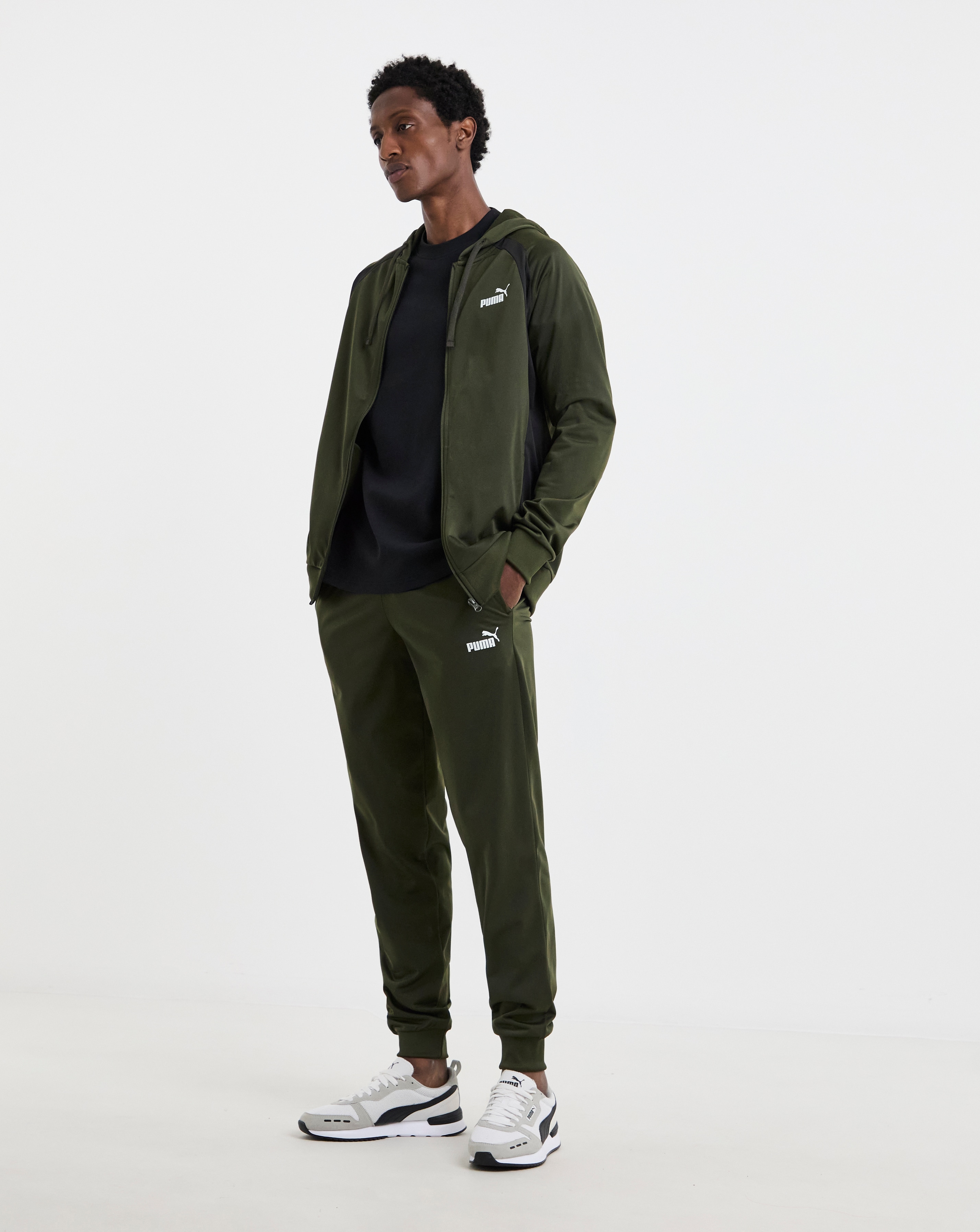 PUMA Hooded Poly Tracksuit