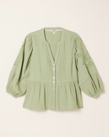 FatFace Rosalie Embroidered Blouse