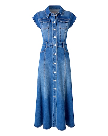 Joe Browns Sara Stretch Denim Maxi Dress