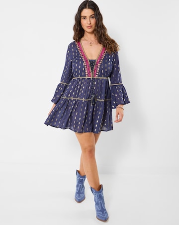 Joe Browns Festival Vibes Beaded Tunic Dress