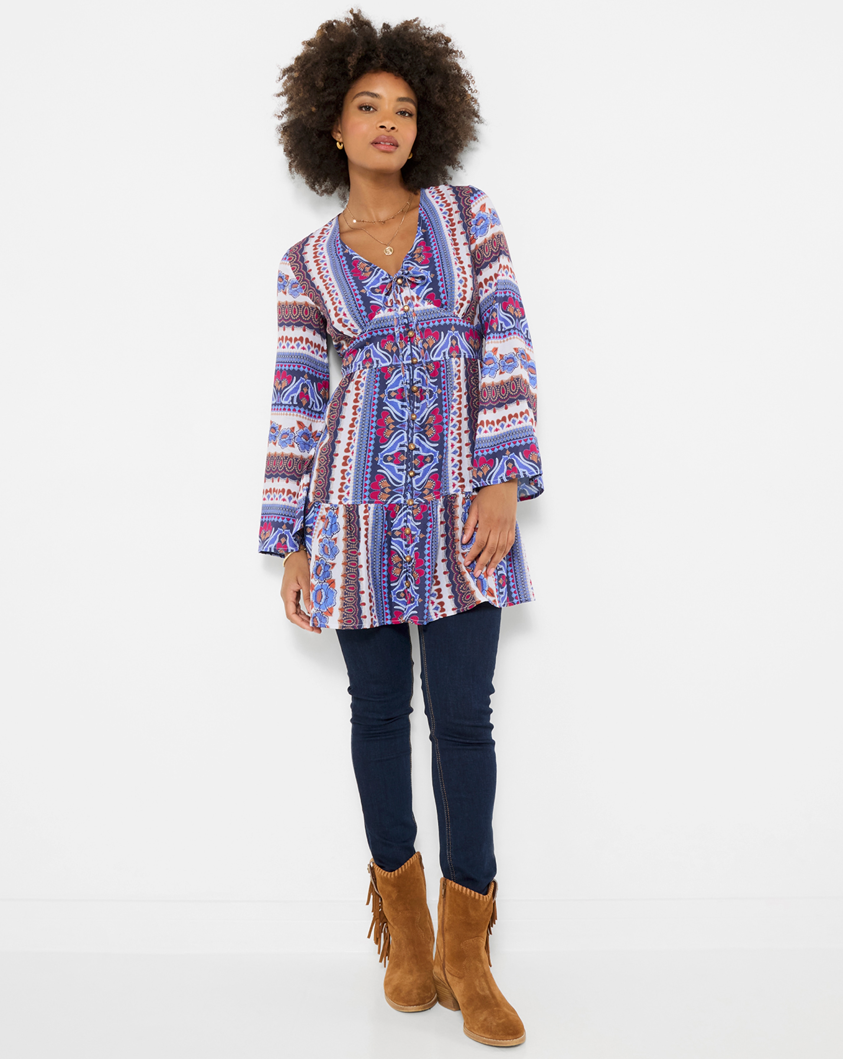 New In - Joe Browns Blissful Boho Tunic Dress