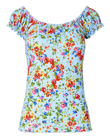 Joe Browns Ditsy Dream Printed Boho Top