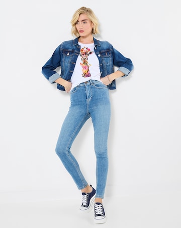 Joe Browns Floral Fancy Giraffe Graphic Tee