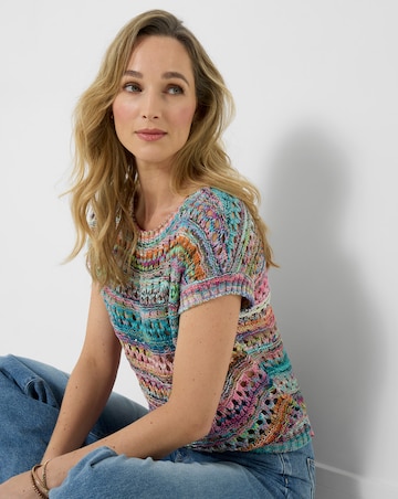 Joe Browns Clara Open Knit Sleeveless Jumper