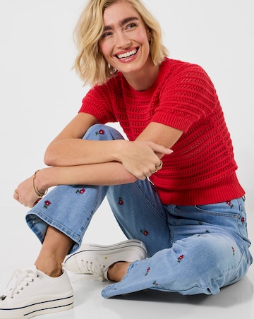 Joe Browns Amelia Floral Embroidered Jeans