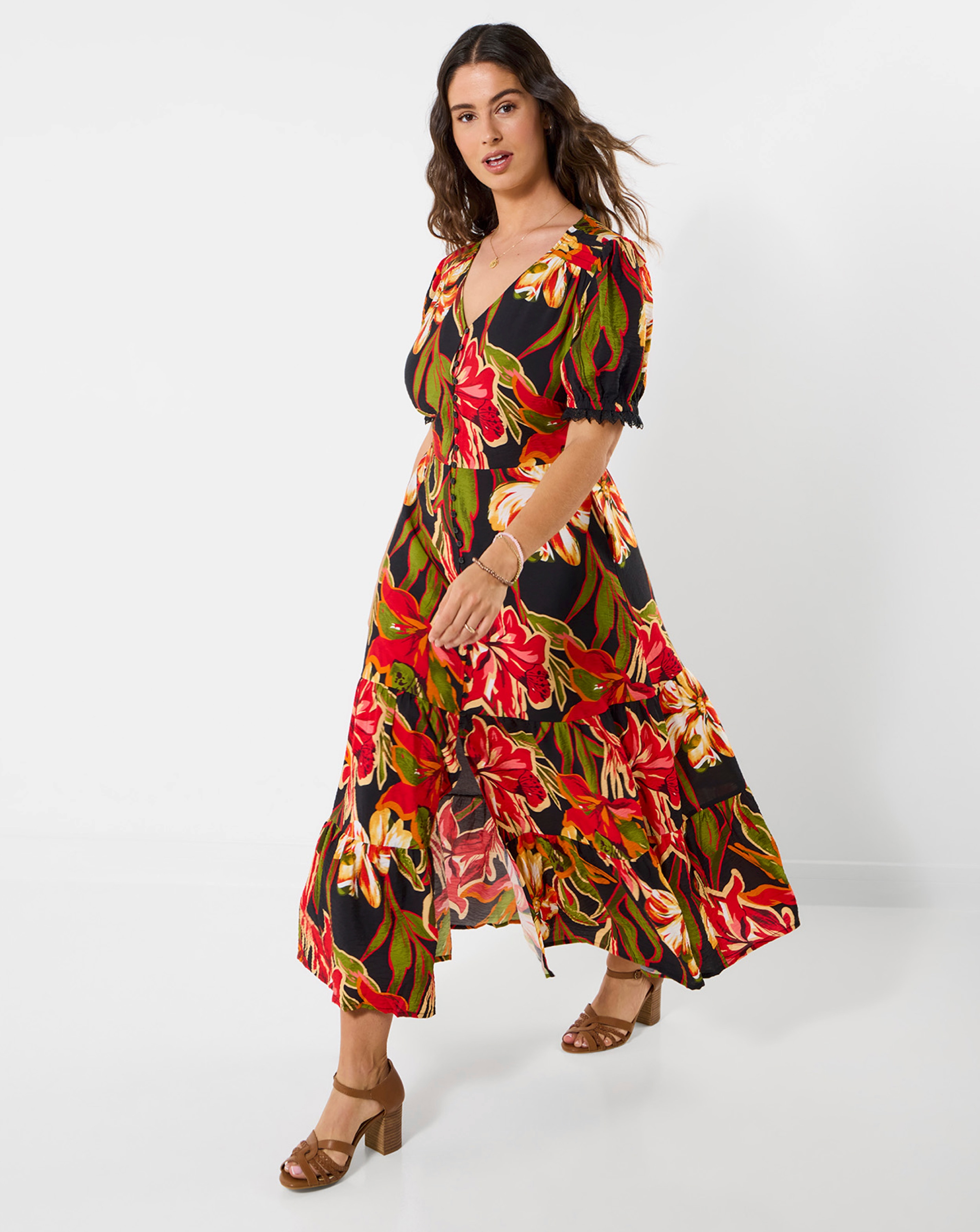 New In - JB Brightest Flowers Maxi Dress Petite