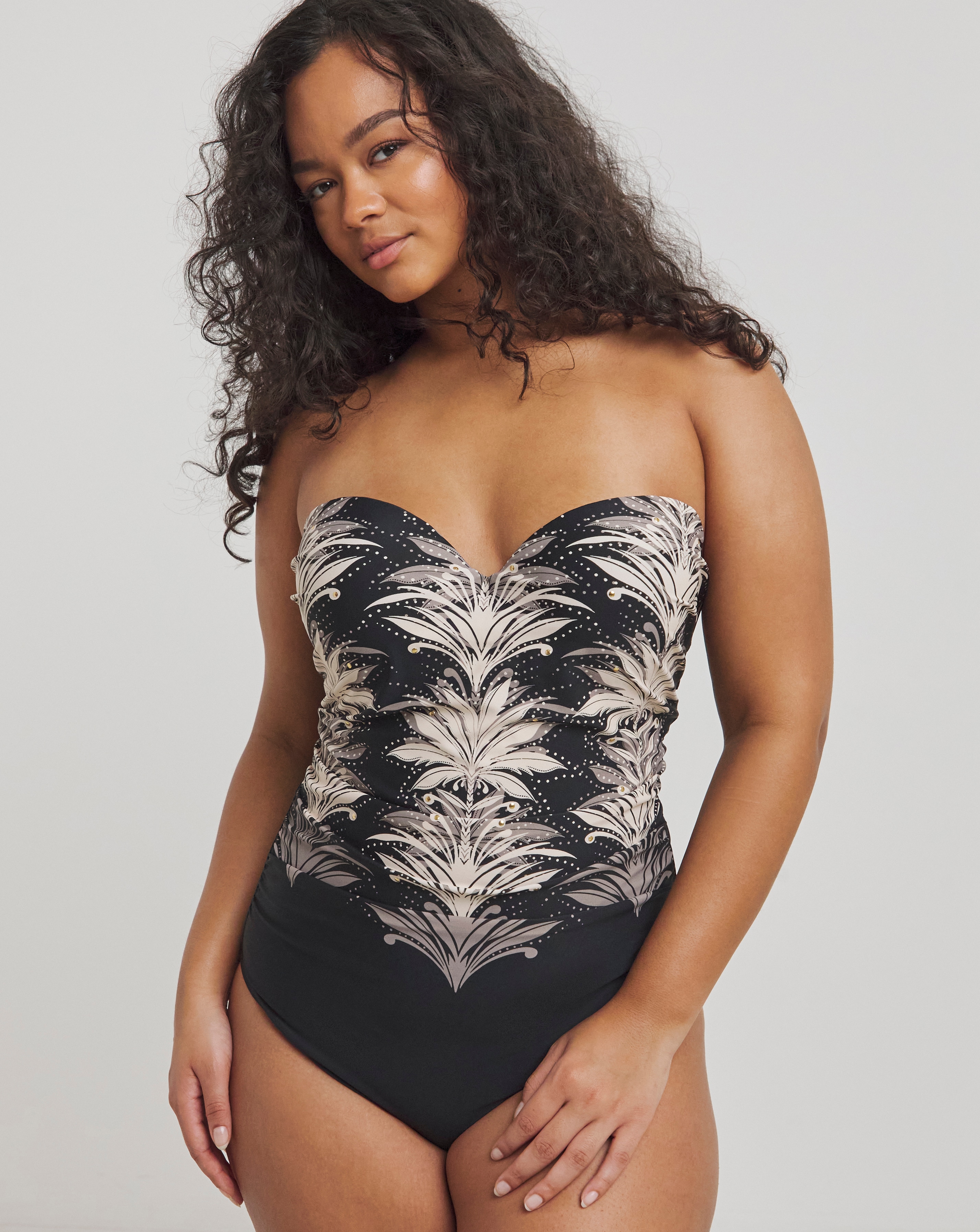 Joanna Hope Bandeau Underwired Swimsuit