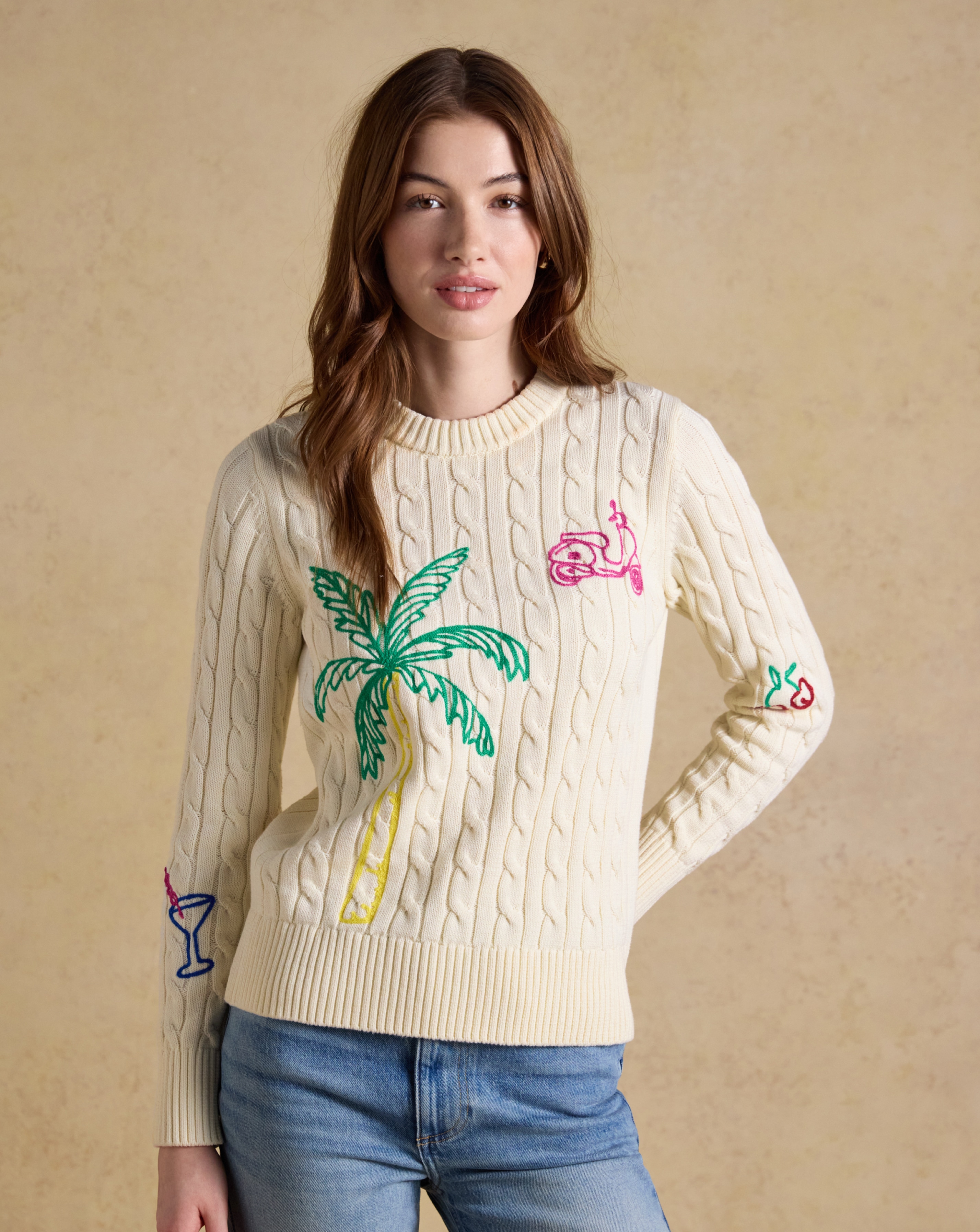 New In - Joules Palm Jumper