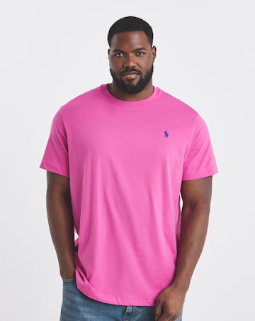 Polo Ralph Lauren Classic Short Sleeve T-Shirt - Bright Pink