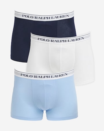 Polo Ralph Lauren 3 Pack Classic Waistband Trunk - Blue Multi