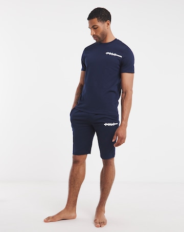 Polo Ralph Lauren Loopback Logo Lounge Short - Navy
