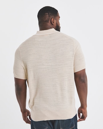 Polo Ralph Lauren Short Sleeve Knitted Polo - Cream