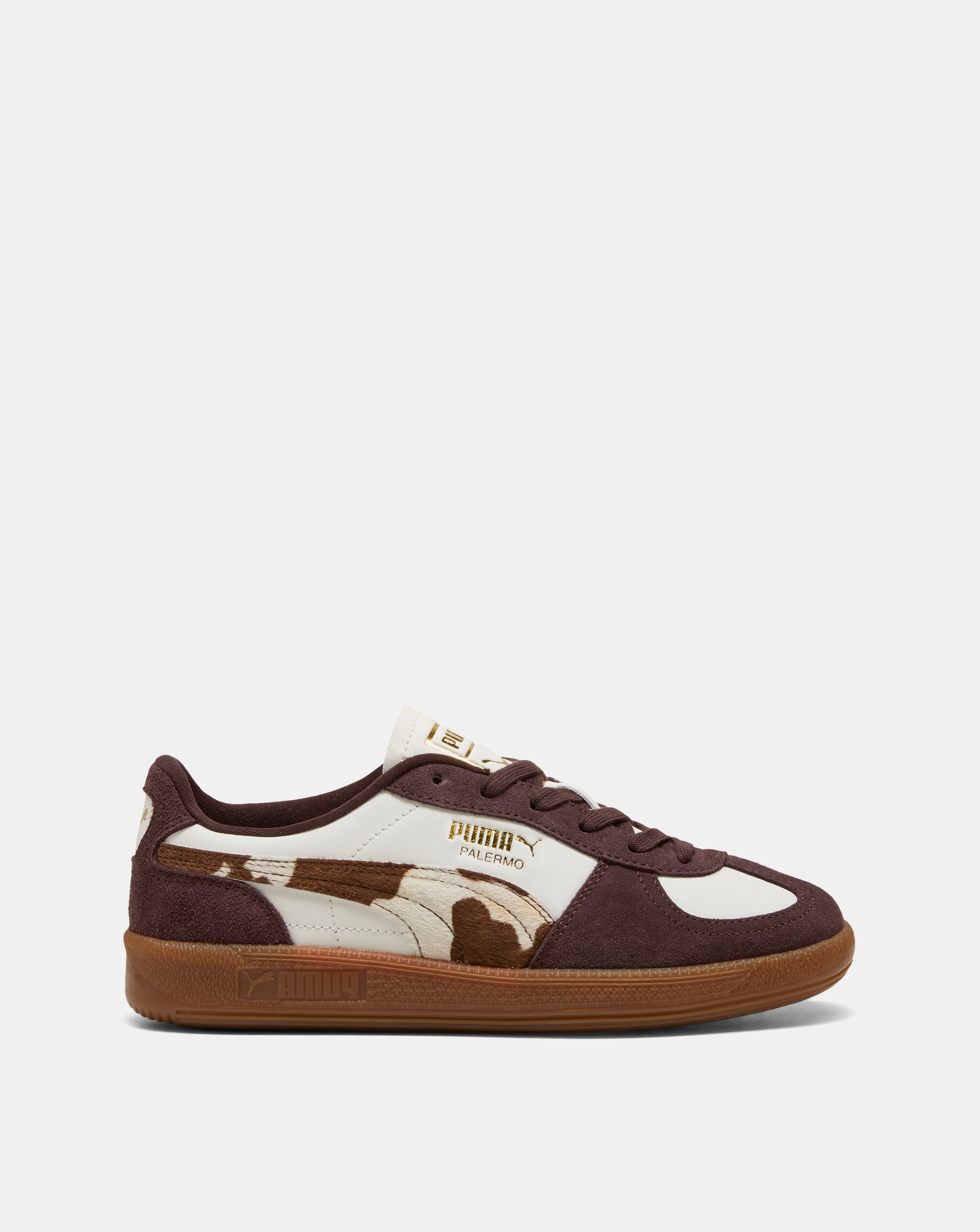 New In - PUMA Palermo Cow Print Trainers