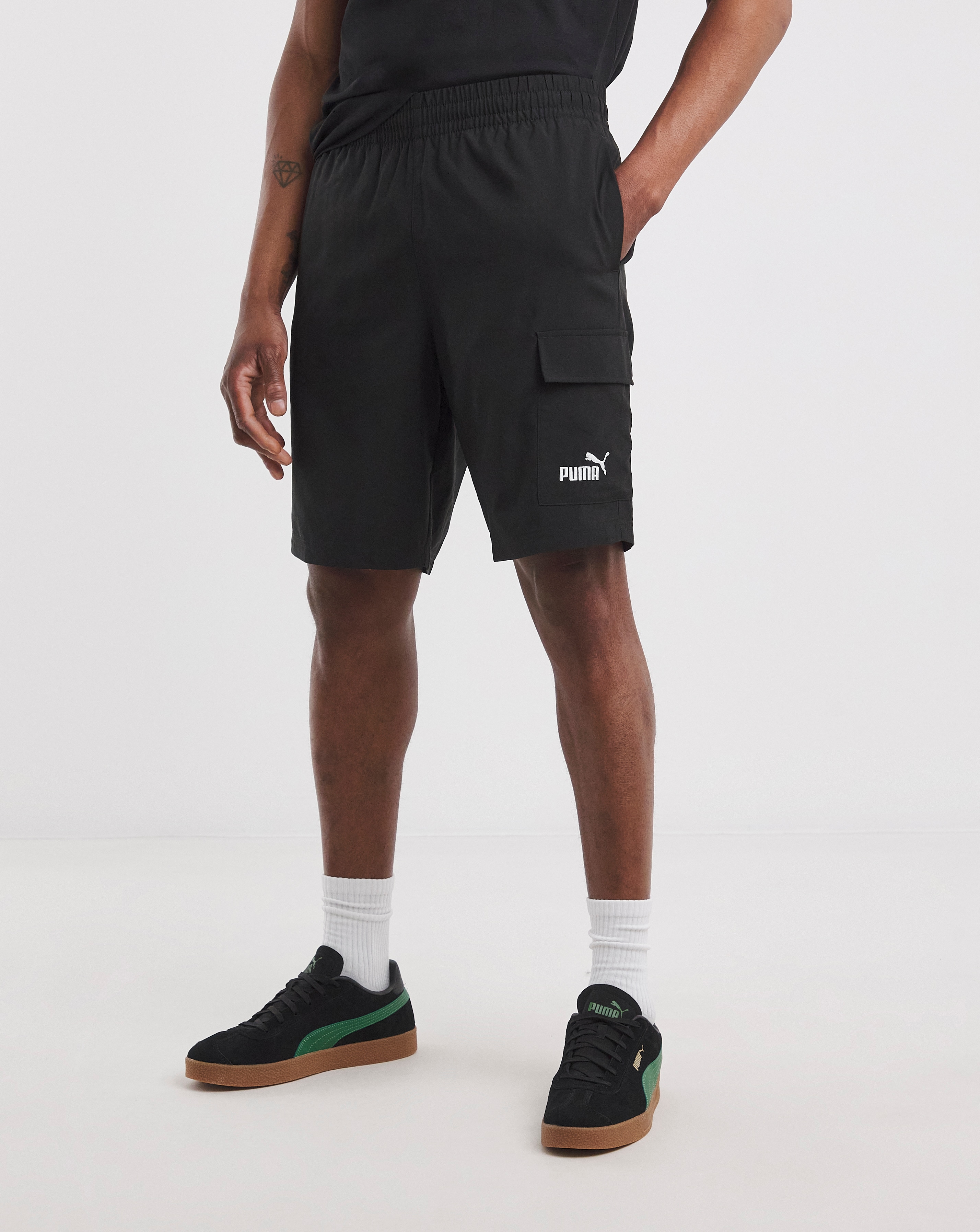 PUMA Essentials Woven 9 Cargo Shorts"