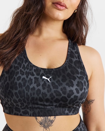 PUMA Padded Spotted Haze Sports Bra