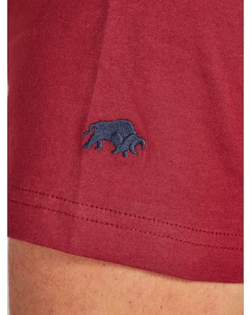 Raging Bull Slash Bull T-Shirt Claret
