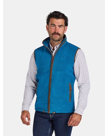 Raging Bull Classic Fleece Gilet Dark Teal