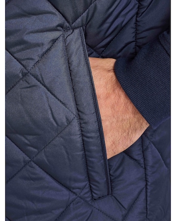 Raging Bull Quilted Gilet Navy