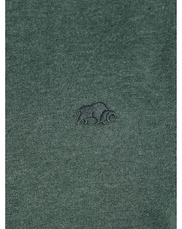 Raging Bull Classic Jersey Quarter Zip Sweat Forest