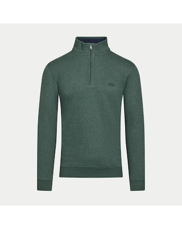 Raging Bull Classic Jersey Quarter Zip Sweat Forest